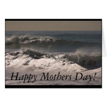 Storm Waves Mothers Day Card