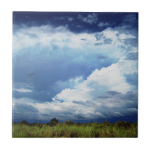 Stormy Skies Ceramic Tile
