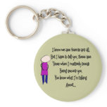 Story Folks "Sometimes I don't Like You" keychains