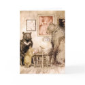 Story of the Three Bears by Rackham Card