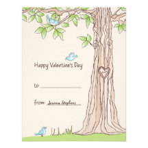 Storybook Kids Valentine Card Personalized Invite