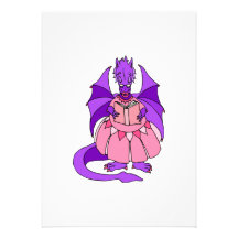 Storytime Dragon Personalised Invite