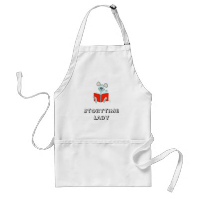 Storytime Lady Aprons by Pauleyi