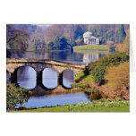 Stourhead Garden, Wiltshire  flowers Greeting Card