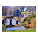 Stourhead Garden, Wiltshire  flowers Post Card