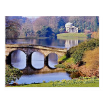 Stourhead Garden, Wiltshire  flowers postcards