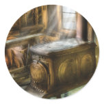 Stove - A warm cozy stove Stickers