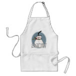 Stovepipe Hat Snowman aprons