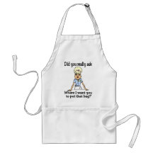 Stow the Bag Aprons