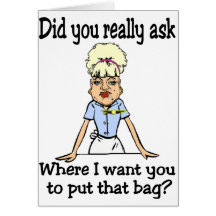 Stow the Bag Cards