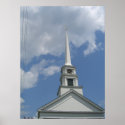 stowe community church steeple posters