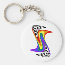 STR8 Allies Abstract Key Chains