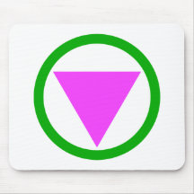 Straight Ally Symbol Mousepads