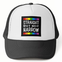 Straight But Not Narrow Cap Mesh Hats