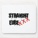 Straight Edge Box Sqr mousepads