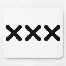 straight edge - punk mouse mat