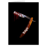 Straight Edge Straight Razor cards