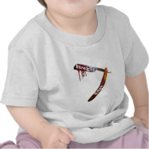 Straight Edge Straight Razor T-shirts