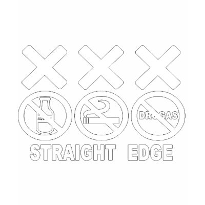 Straight Edge SxE T-Shirt by punksandskins