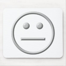 Straight Faced Mousepads