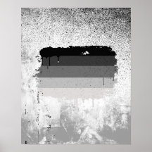 STRAIGHT FLAG DRIPPING PRINT