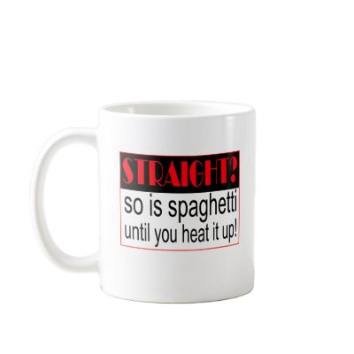 Straight? Mug by shvaew