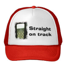 Straight on track hats