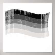 Straight Pride Banner distressed.png Posters