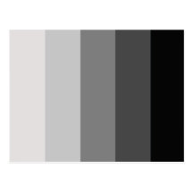 STRAIGHT PRIDE STRIPES DESIGN POST CARD