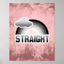 STRAIGHT RAINBOW POSTER