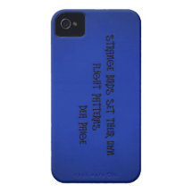 STRANGE BIRDS SET THEIR OWN FLIGHT PATTERN iPhone 4 Case-Mate CASE
