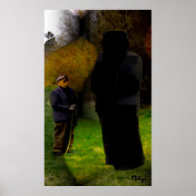 strange encounter  in woods posters
