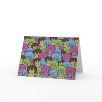 Strange People Greeting Card