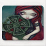 Strangely Lonely gothic fairy celtic  Mousepad