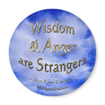 "Strangers" Motivational Poetry Magnet