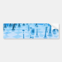 Strategic Chess Play Bumper Sticker