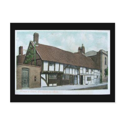 Stratford-upon-Avon, Mason's Court Postcards by gregoryolney2