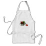 strawberries, apron