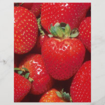 Strawberries Custom Flyer