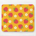 Strawberries & Flowers mousepads