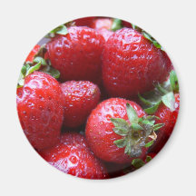 Strawberries Fridge Magnet