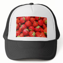 Strawberries Trucker Hat