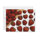 Strawberries invitations