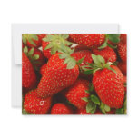 Strawberries invitations