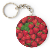 Strawberries Keychains