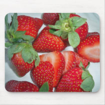 strawberries mouse mat