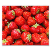 Strawberries Photo Art