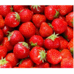 Strawberries photo sculptures