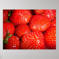 Strawberries Poster