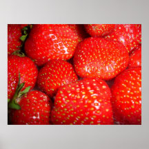 Strawberries Poster